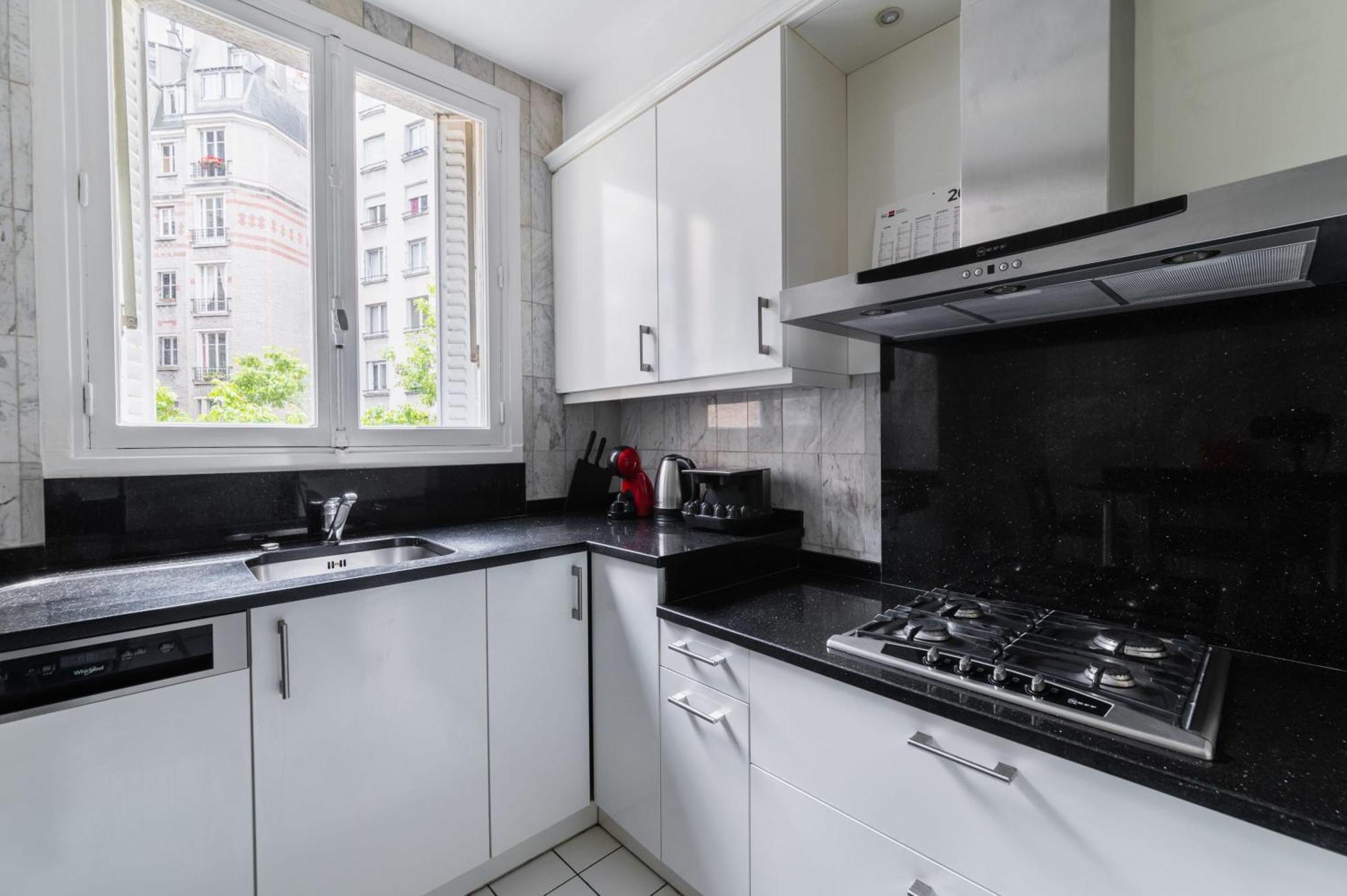 Appartement 3 Pieces Porte Maillot - 16 - 4p - Flat-guest Parijs